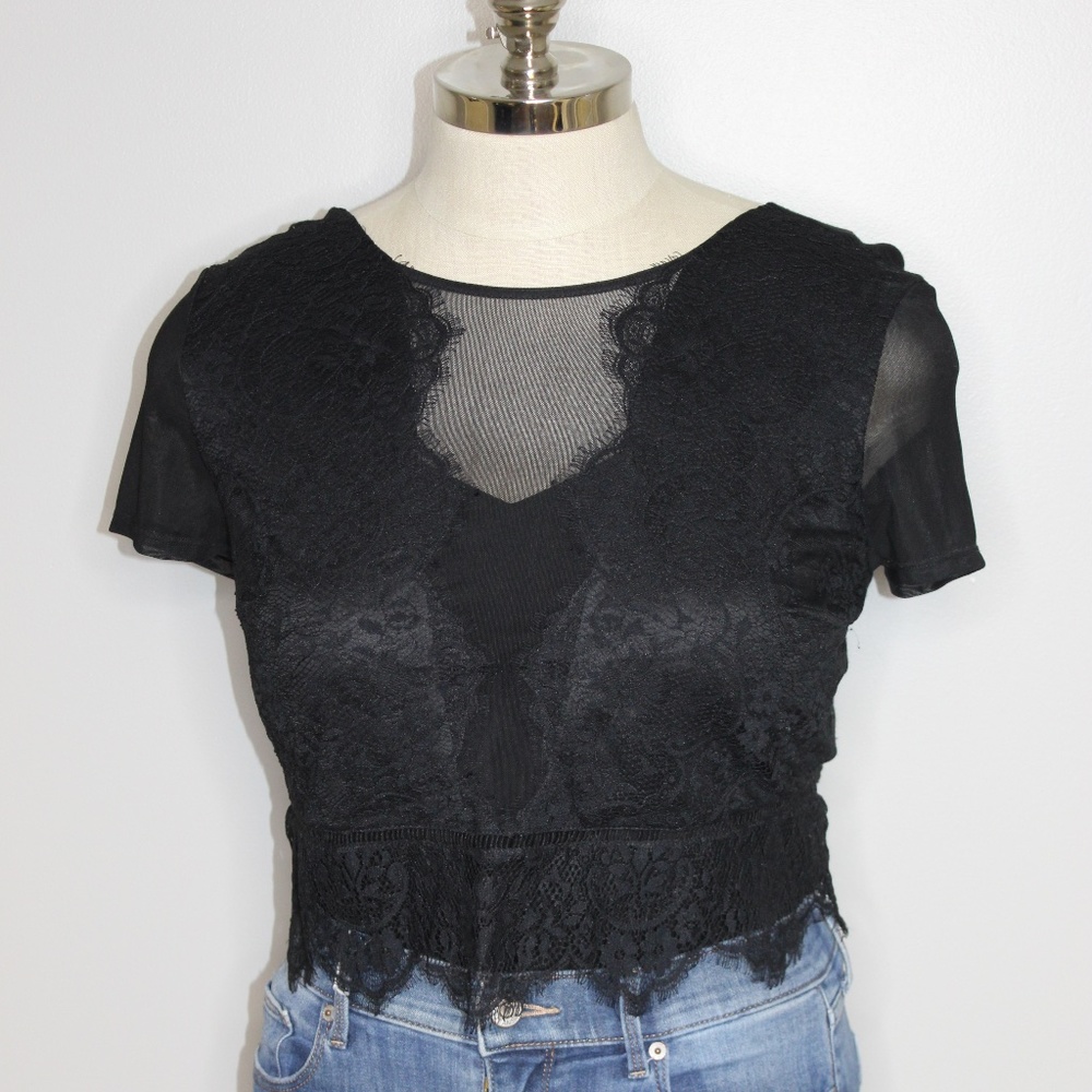 Lace Crop Top
